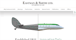 Desktop Screenshot of eastmansmith.com