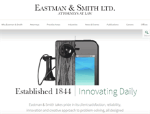 Tablet Screenshot of eastmansmith.com